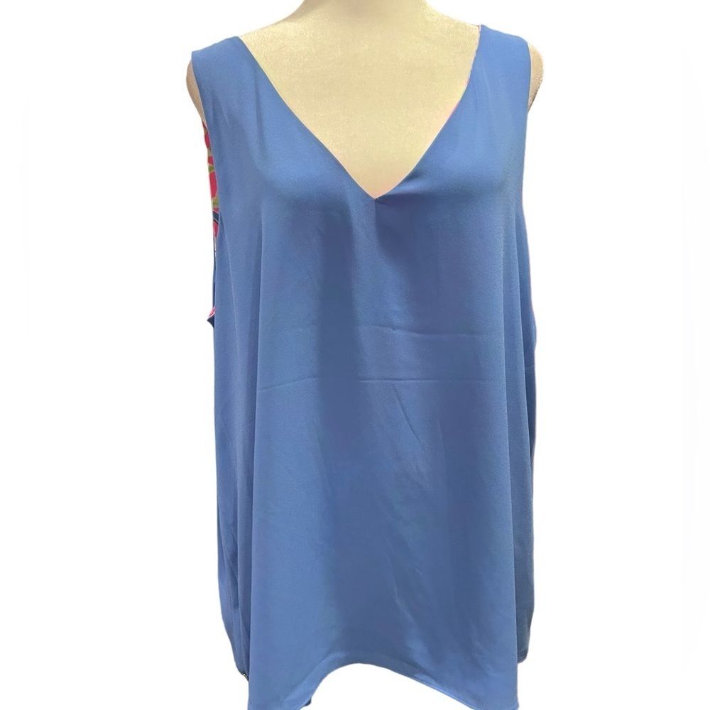 Lilly Pulitzer Florin Sleeveless Reversible tank. No size tag available . - Picture 6 of 8